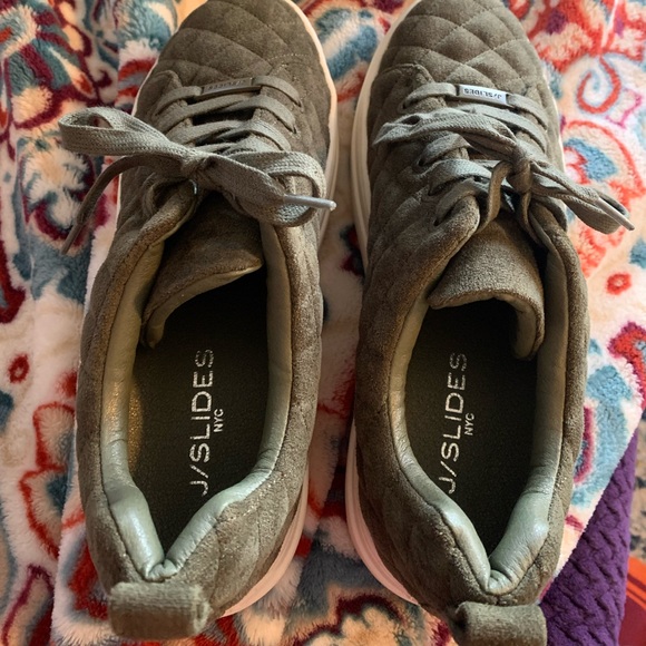 J/ slides platform sneakers - Picture 2 of 4